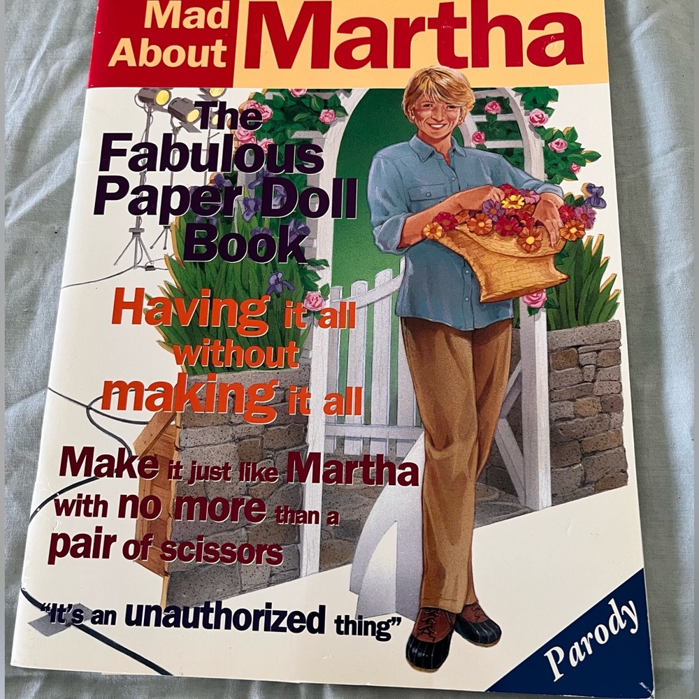 martha stewart paper doll book
